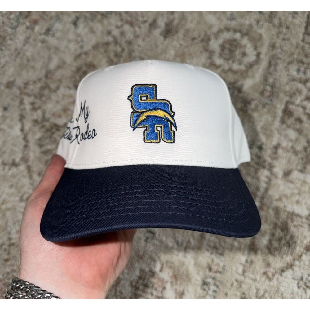 Stevenson Ranch LA Chargers "Not My First Rodeo" Trucker Hat SOLD OUT RARE‎